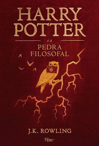 Capa do Harry Potter e a Pedra Filosofal Volume 1